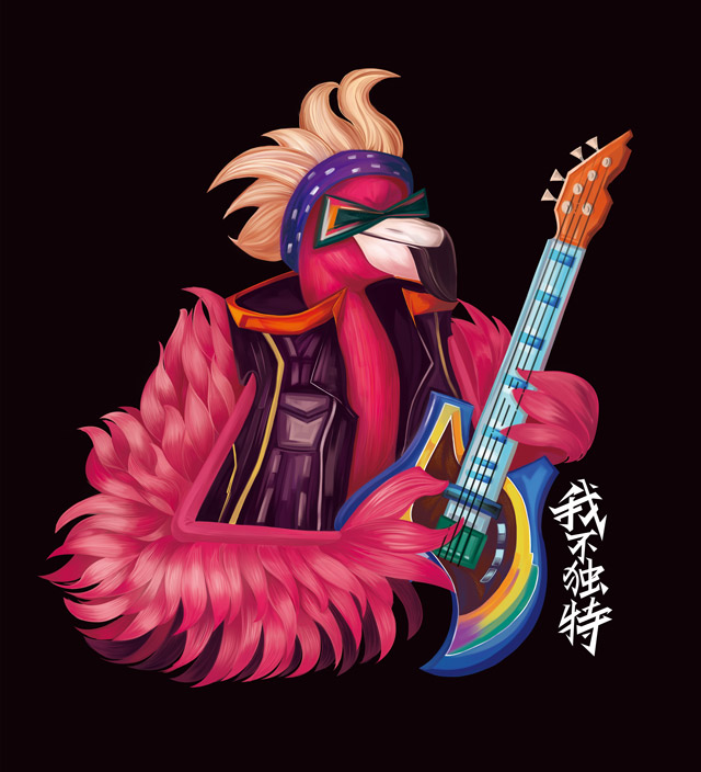 自个模特图