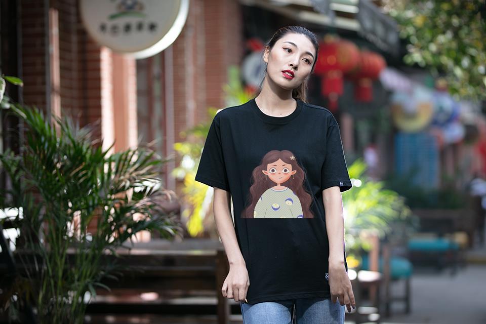 自个模特图