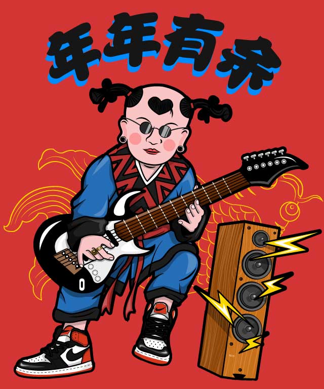 自个模特图