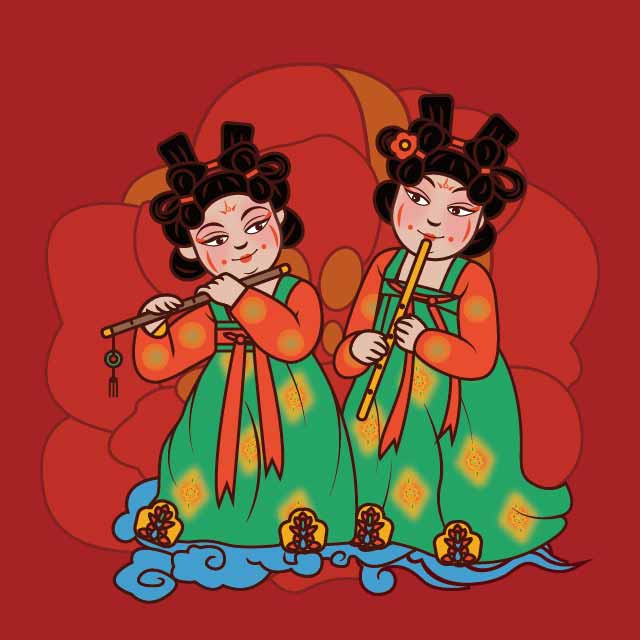 自个模特图