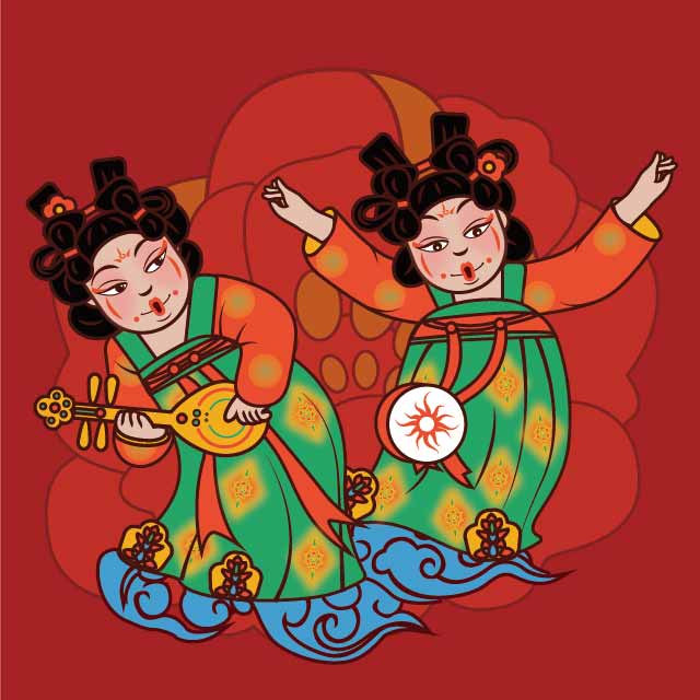 自个模特图