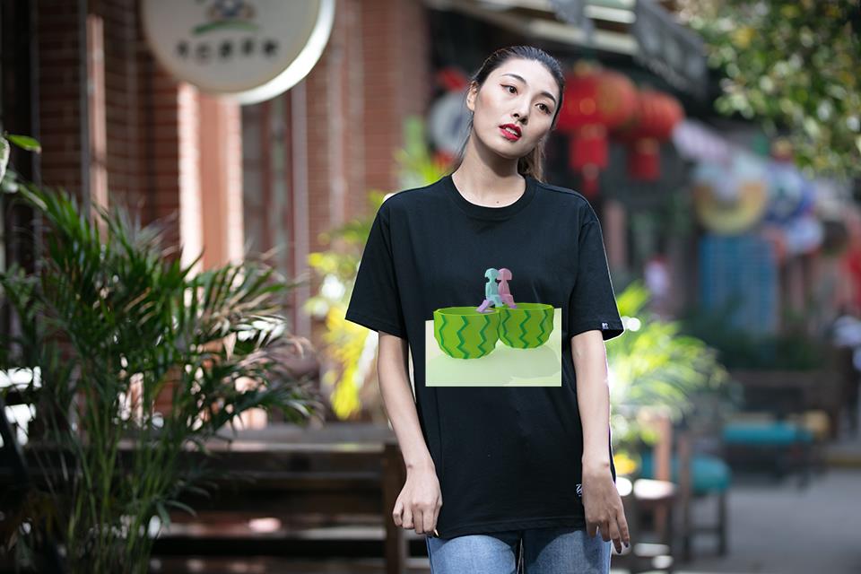自个模特图