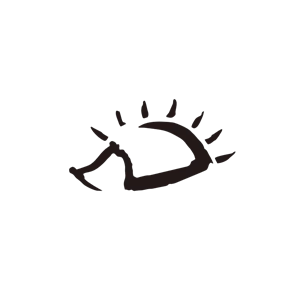 赵雷刺猬logo简图图片