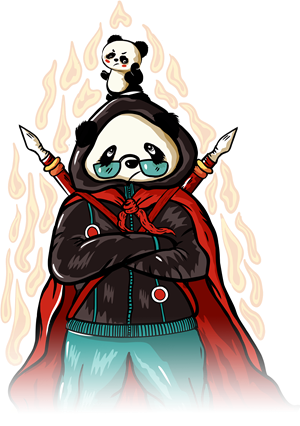 我型我酷国潮熊猫